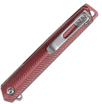 CRKT CR-K820BXP Stylus™ Maroon zsebkés 8,7 cm, borvörös, alumínium