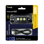 Technik H33 fejlámpa (+1x18650) SST20 LED + USB-C (1200 lm)