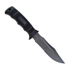 SOG-M37N-CP SOG SEAL PUP taktický nůž 12,5 cm, celočerná, GRN, pouzdro Cordura