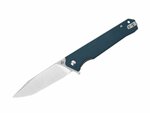 QSP Knife QS111-H1 Mamba V2 Blue vreckový nôž 8,9 cm, satin, modrá, Micarta