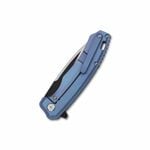 QS116-C II QSP Knife Woodpecker M390, Titanium blue