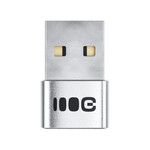 Green Cell ADGCAC1 Plug&Play adapter 2.4A USB-A/USB-C, adatátvitel 480 Mbps, 12W, alumínium
