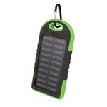 SETTY solární zelená powerbanka 5000mAh 5V GSM036556