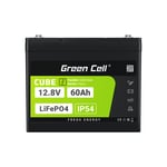 LFPGC12V60AH zöldcellás akkumulátor CUBE LiFePO4 60Ah 12.8V 768Wh