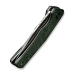 C23006-2 CIVIVI Regulatron Green Canvas Micarta Handle Satin Finished Nitro-V Blade Liner Lock