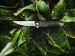 Böker Plus 01BO497 KWAIKEN MINI LIMITED kapesní nůž 7,7 cm, zelená, uhlíkové vlákno, titan, pouzdro 