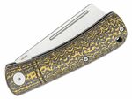 QS142-C QSP Knife Hedgehog 14C28N, golden CF