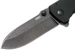 CRKT CR-2495K Squid™ XM Black kapesní nůž 7,5 cm, Black Stonewash, černá, G10