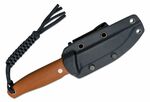 CIVIVI C19046-5 Tamashii pevný nôž 10,3 cm, Stonewash, hnedá, Micarta, puzdro Kydex