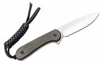 CIVIVI C2105B Elementum taktikai kés 10 cm, szatén, sötétzöld, Micarta, Kydex hüvely