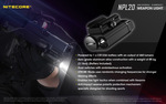 NPL20 Nitecore Weapon Light NPL20