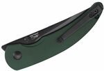 V3601A1 Kizer Chili Pepper Black Blade, Green Aluminium