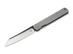 Böker Plus 01BO368 Zenshin zsebkés 7,5 cm, Stonewash, rozsdamentes acél, csat