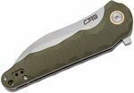 J1910-GNC CJRB Mangrove Green AR-RPM9 G10(contoured & CNC pattern texture)