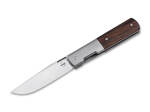 Böker Plus 01BO491 URBAN BARLOW Cocobolo vreckový nôž 7,7 cm,drevo, titán, nylonové puzdro