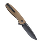 Kizer L4001A1 The Swedge kapesní nůž 8,7 cm, černá, hnědá, G10