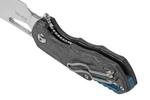 MKM MK FX03M-1CM ISONZO Hawkbill kapesní nůž 4,9 cm, Satin, mramorové uhlíkové vlákno