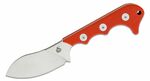 QSP Knife QS125-G Neckmuk Red nôž na krk 7,3 cm, červená, G10, puzdro Kydex