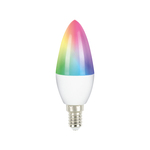 Forever žárovka Bulb LED SMART E14 C37 5,5W RGB+CCT+DIM Tuya 470lm (RTV500002)