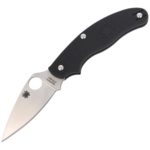 Spyderco C94PBK UK Penknife Black kapesní nůž 7,5 cm, Satin, černá, FRN