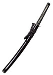 Cold Steel 88BCK Chisa Katana rövidebb kard/katana 62,2 cm, fa, bőr, fém, fa tok