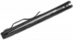 Spyderco C243PBK Endela Lighweight Black kapesní nůž 8,7cm, černá, FRN