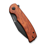 S23064-3 Sencut Omniform Guibourtia fa fogantyú fekete 9Cr18MoV pengebetét zár