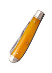 Cold Steel FL-MTRPR-Y MINI TRAPPER YELLOW kapesní nůž se 2 čepelemi, žlutá, kost