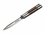 06EX405 Magnum Balisong Wood Large