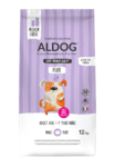 Aldog 2D-MR12M Pork M/L granule pre dospelých psov, stredné/veľké plemená, bravčové, 12 kg