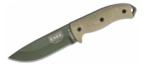 ESEE 5POD-017 Model 5 vonkajší nôž 13,3 cm, zelená, Micarta, puzdro Kydex