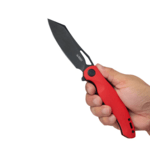 Kubey KU239H Drake kapesní nůž 9,5 cm, Blackwash, červená, G10