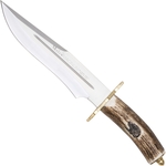 MAGNUM-23 Muela 230mm blade, stag handle a stainless steel guard