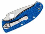 Spyderco C122PSBL Tenacious Lightweight Blue kapesní nůž 8,6 cm, modrá, FRN