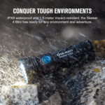 Seeker 4 Mini _x000D_ NW OLIGHT 3.6V 18350 1100mAh Rechargeable_x000D_ Lithium-ion Battery