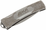 Eka 100507 Classic 5 vreckový pánsky nôž 5,6 cm, celooceľový, ornamenty 