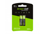 Green Cell GR05 2x AA HR6 Újratölthető ceruzaelemek, 2600 mAh 