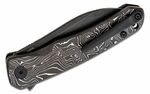 QSP Knife QS140-A2 Otter vreckový nôž 6,9 cm, Black Stonewash, čierna, uhlíkové vlákno, hliník