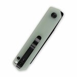 Kizer V3595C1 Converse Jade kapesní nůž 7,4 cm, černá, transparentní zelená, G10
