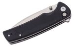 S21007-5 Sencut Sachse Black G10 Handle Satin Finished 9Cr18MoV Blade Button Lock