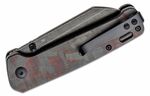 QSP Knife QS130-URD Penguin CF RED kapesní nůž 7,8 cm, červená, uhlíkové vlákno, G10