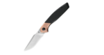 Kizer V4572N1 Manganas Grazioso kapesní nůž 8,3 cm, černá, G10, měď