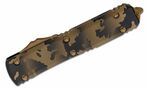 Microtech 121-1CCS Ultratech Coyote Camo automata kés 8,8 cm, terepszínű, alumínium