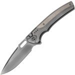 We Knife WE22038A-7 Exciton zsebkés 9,4 cm, tömör szürke, titán, limitált kiadás