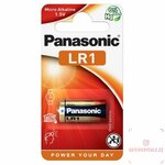 Panasonic Micro Alkaline alkalická baterie LR1 1,5V 1ks (910A-U2)