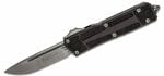 Microtech 278-10 Scarab II automatický taktický nôž 10 cm, Stonewash, čierna, hliník 