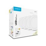 Modee LED Kerek LED Panel - Süllyesztett 18W 1980lm Semleges Fehér P4 (ML-LPRB4000K18WPN)