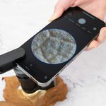Carson MM-350 MicroBrite kapesní mikroskop 60x-120x, LED světlo, adaptér na chytrý telefon