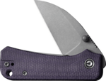 CIVIVI C19068SC-2 Baby Banter kapesní nůž 5,9 cm, Stonewash, fialová, Micarta