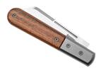 CK0115 ST LionSteel SheepFoot M390 blade,  Santos wood Handle, Ti Bolster & liners